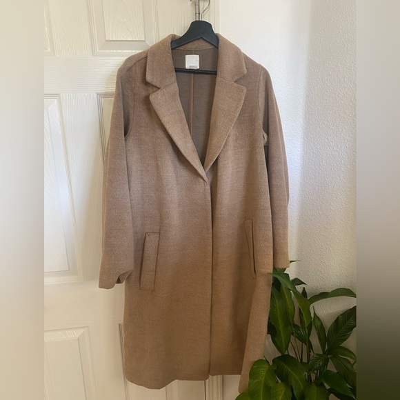H&M camel trench coat - Picture 1 of 6